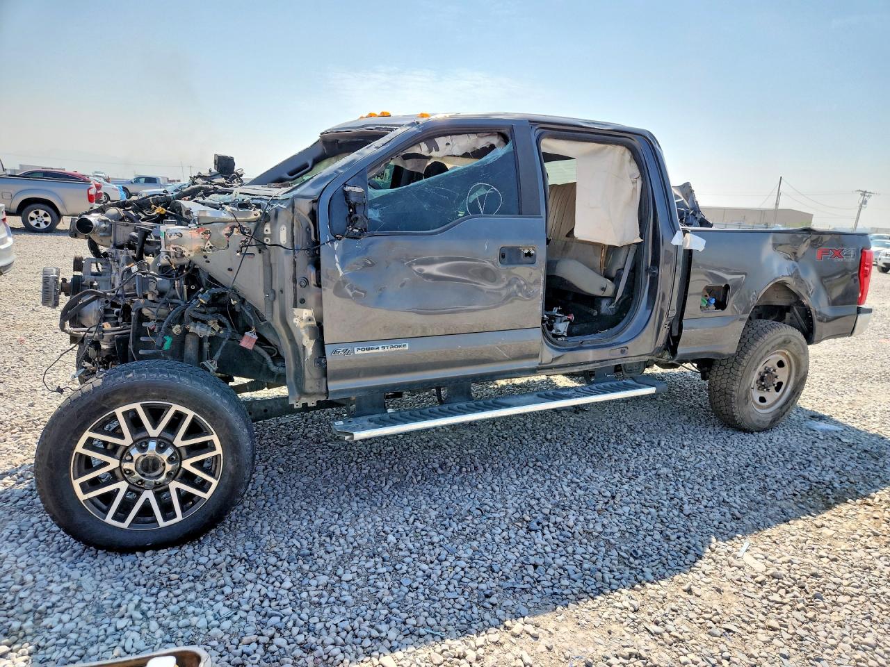 2019 Ford F-250 XL, VIN 1FT7W2BT3KEF12745 — Опрокидывание