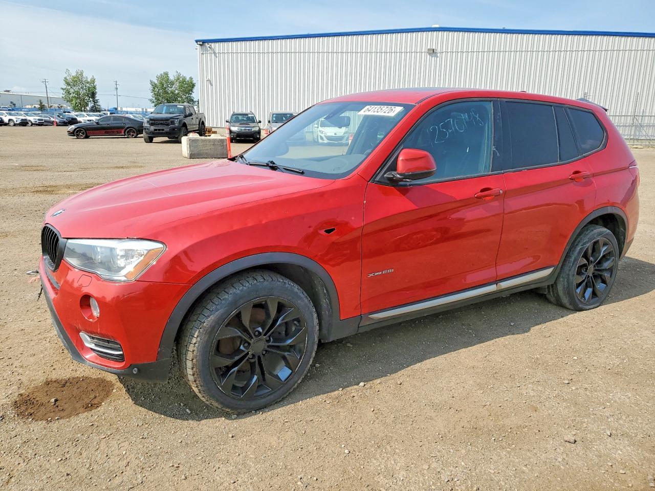 2015 BMW X3 xDrive28i, VIN 5UXWX9C58F0D50374 — Град