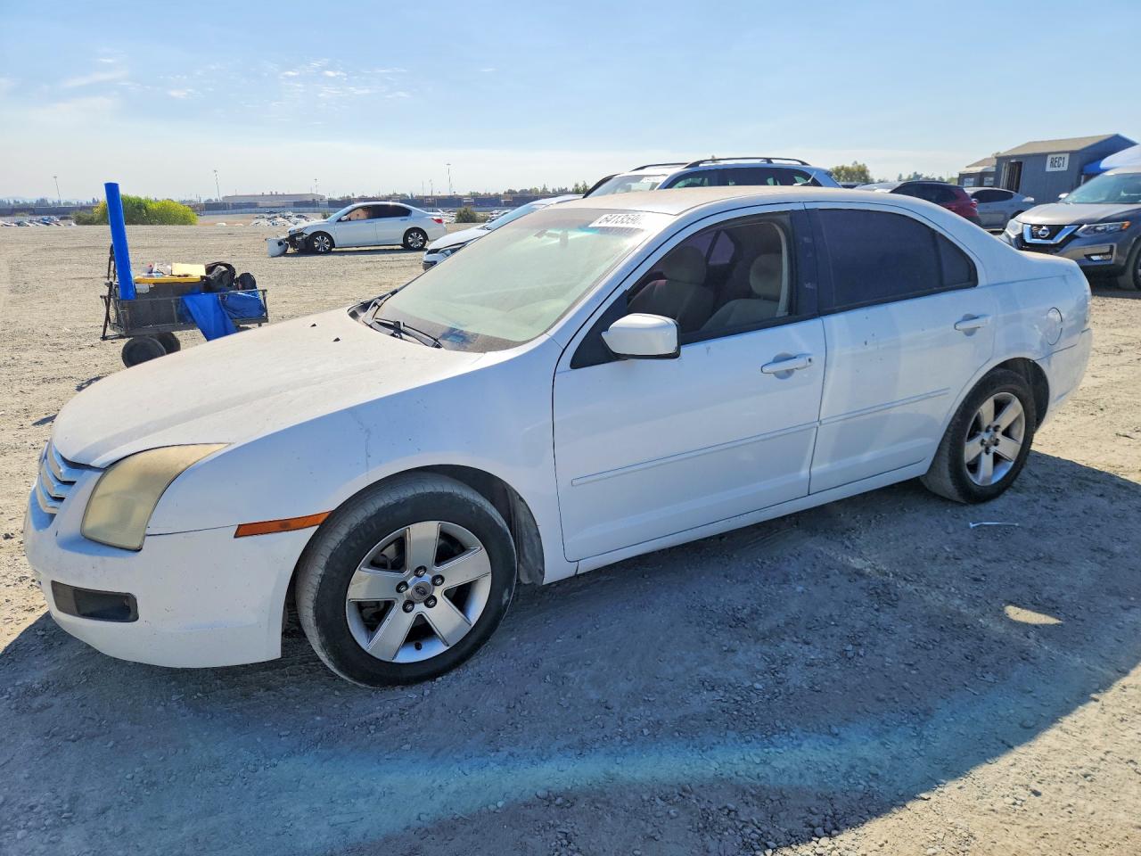 2007 Ford Fusion SE, VIN 3FAHP07Z77R158323 — Бок
