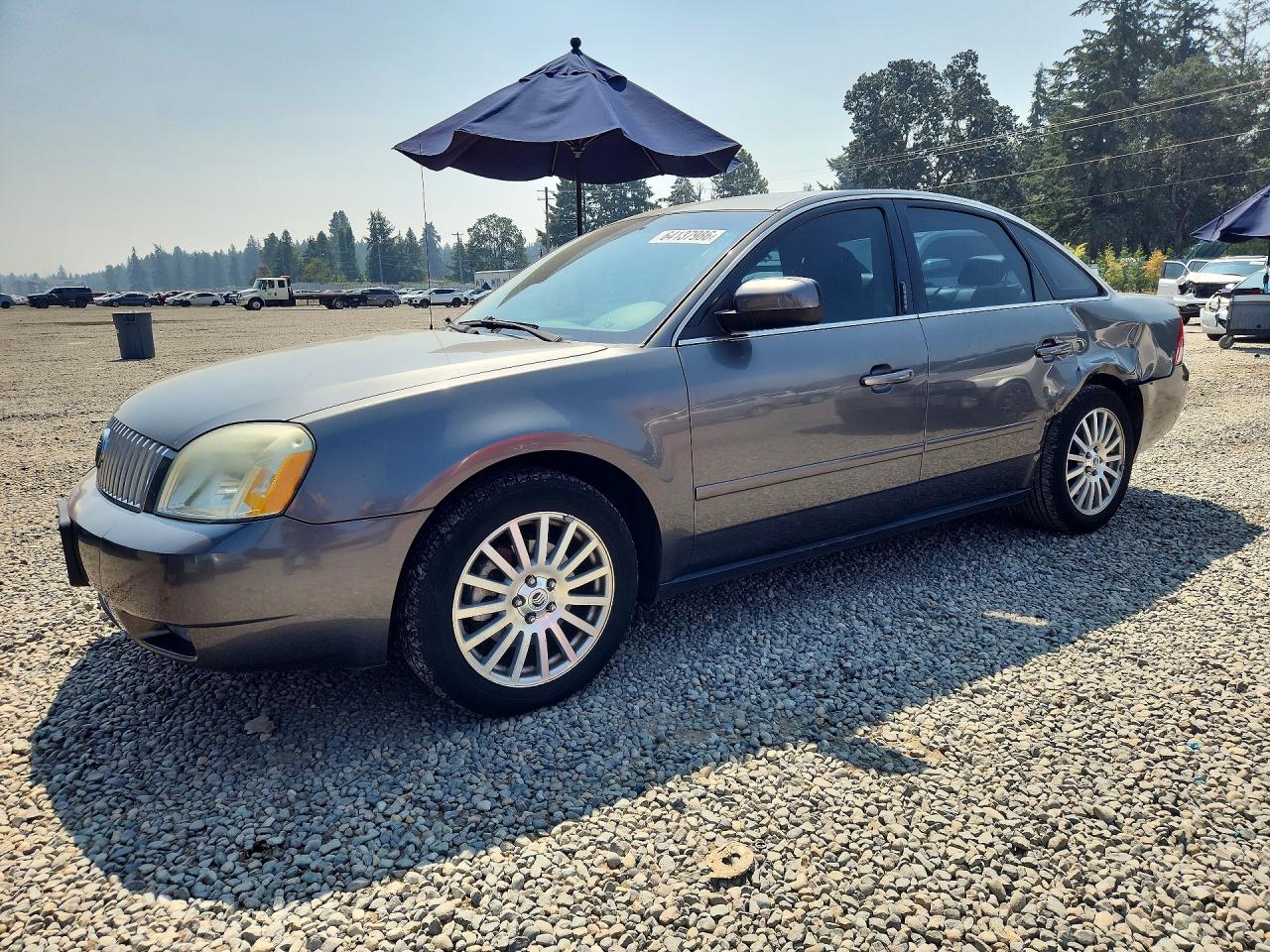 2005 Mercury Montego Premier, VIN 1MEHM42125G607891 — Rear end