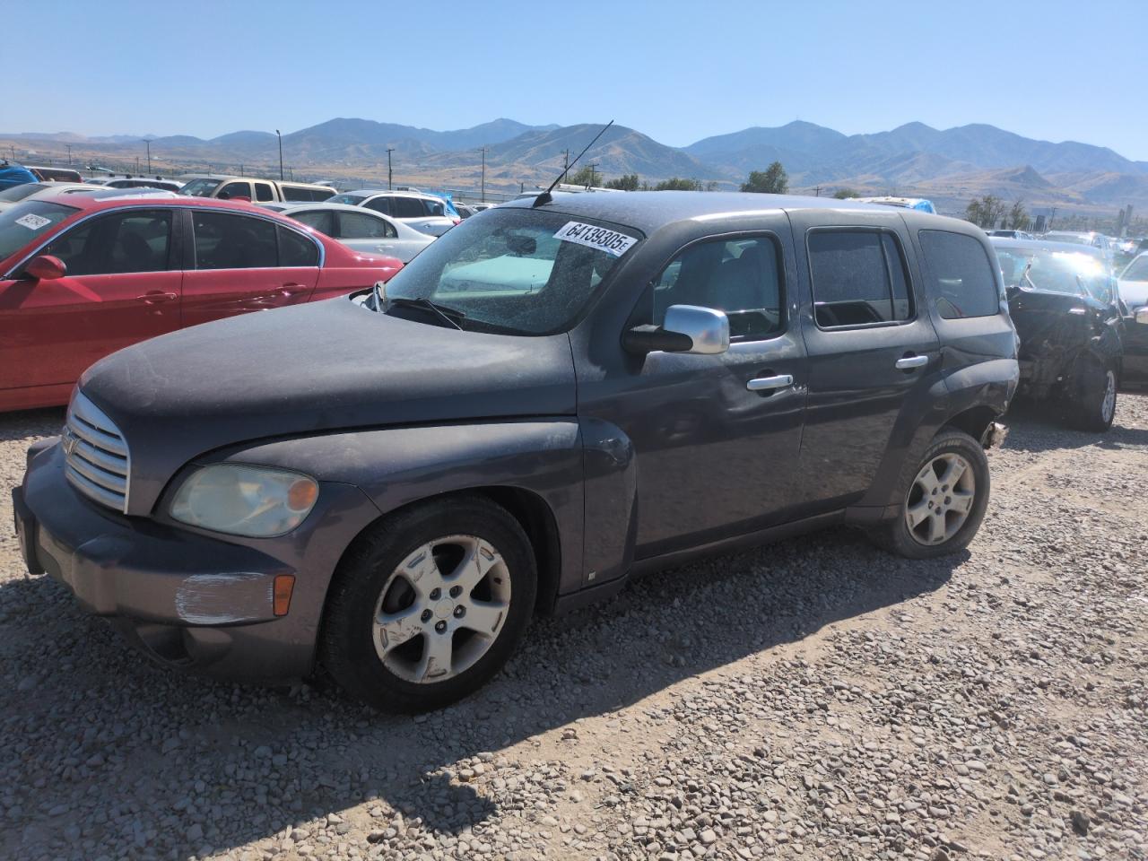 2007 Chevrolet HHR LT, VIN 3GNDA23D07S597069 — Rear end