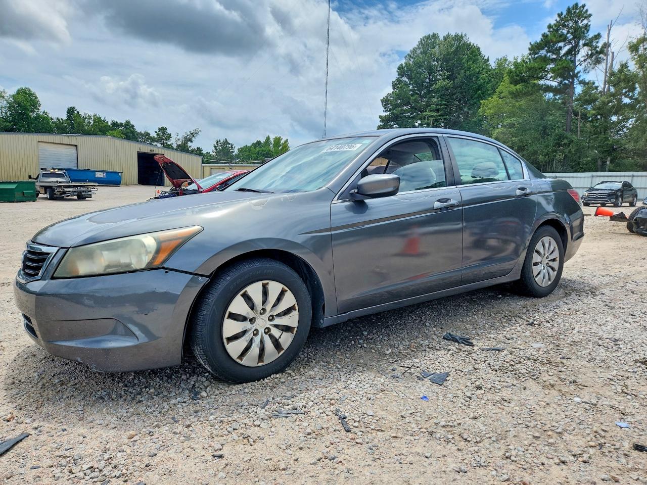2010 Honda Accord LX, VIN 1HGCP2F32AA185543 — Rear end