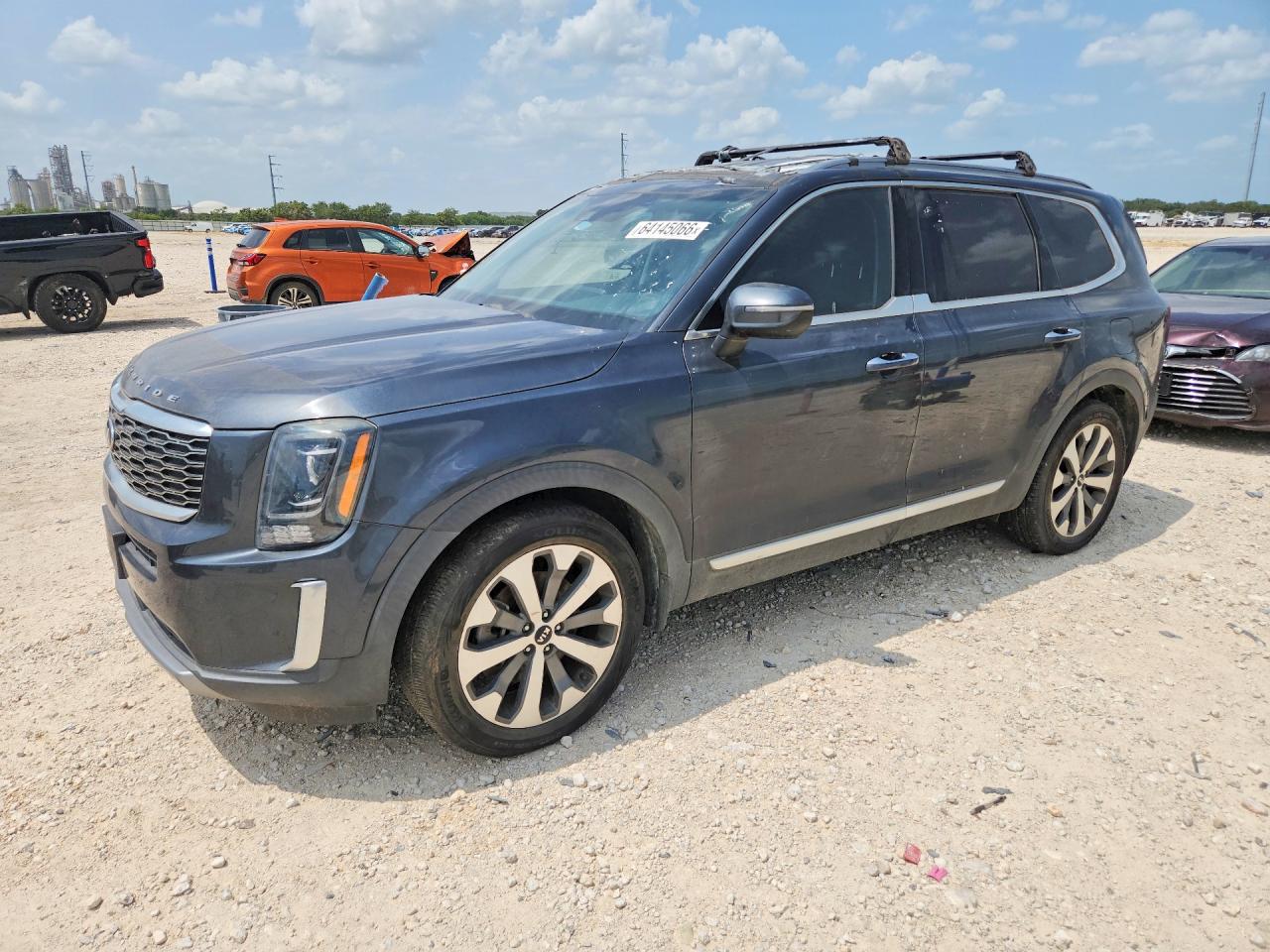 2020 Kia Telluride S, VIN 5XYP6DHC2LG089720 — Rear end