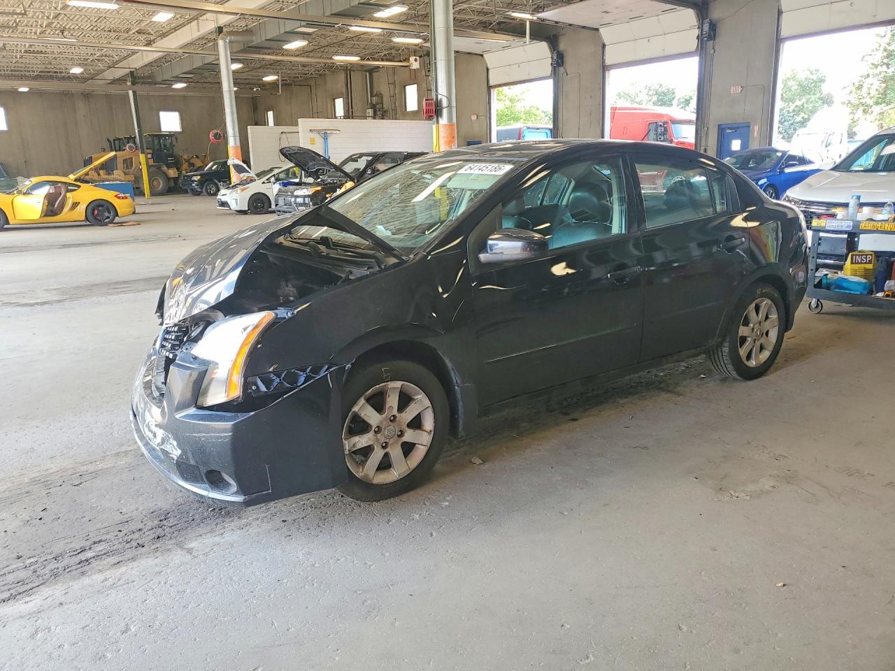 2008 Nissan Sentra 2.0, VIN 3N1AB61E58L760597 — Перед