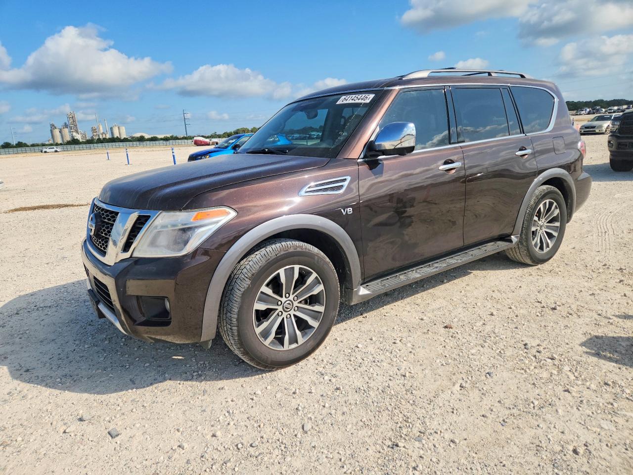 2018 Nissan Armada SL, VIN JN8AY2ND5JX002666 — Minor dents and scratches