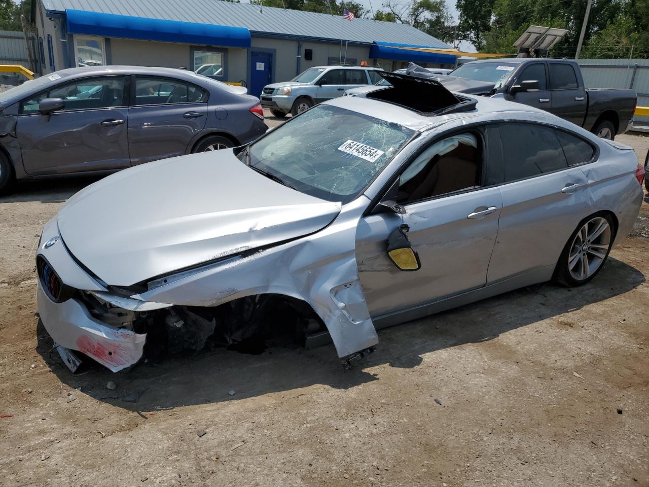 2018 BMW 4 Series 430i, VIN WBA4J1C58JBM09944 — Rollover