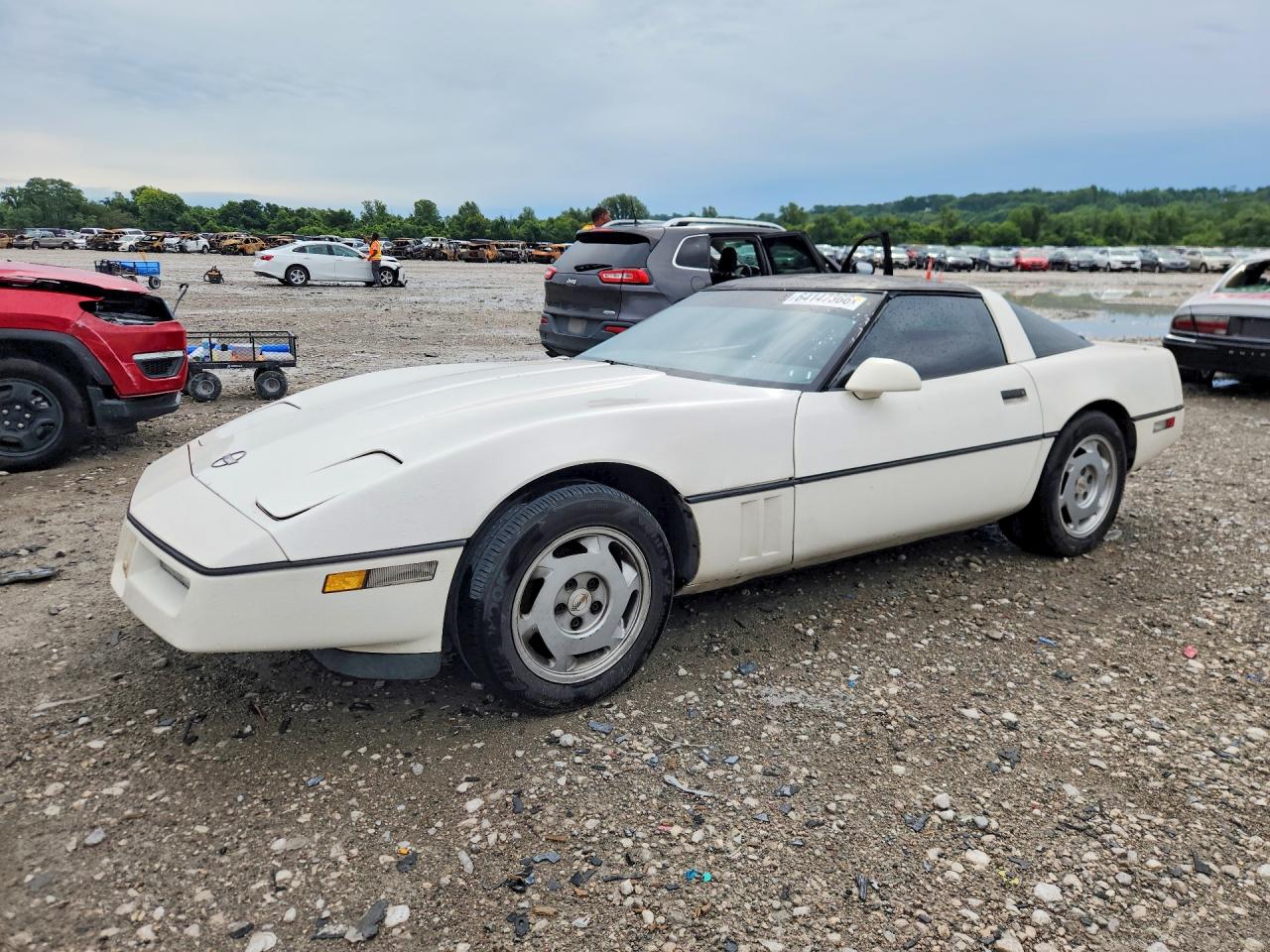 1988 Chevrolet Corvette, VIN 1G1YY2185J5104203 — Minor dents and scratches
