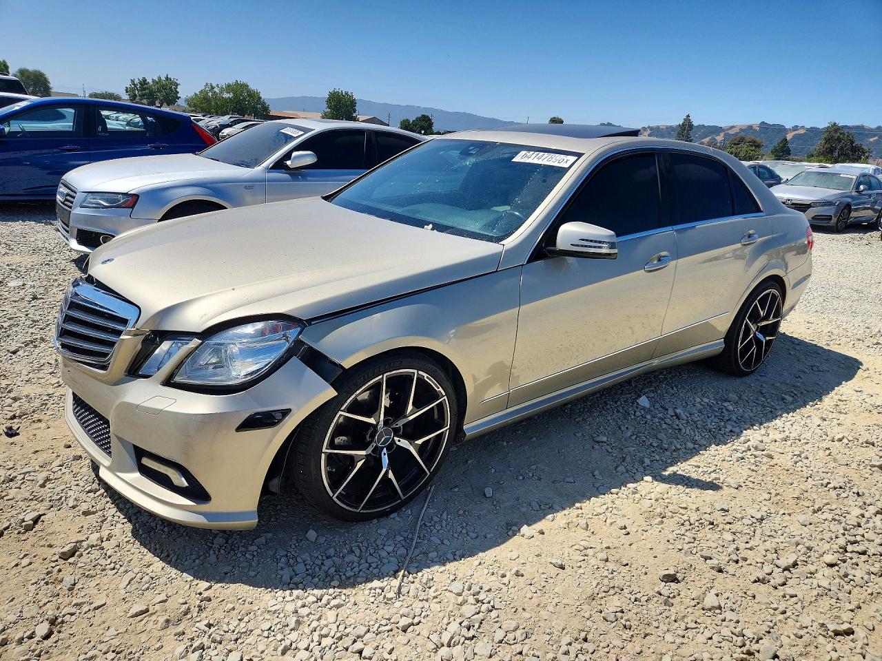 2011 Mercedes-Benz E 350 Luxury, VIN WDDHF5GB4BA275024 — Front end