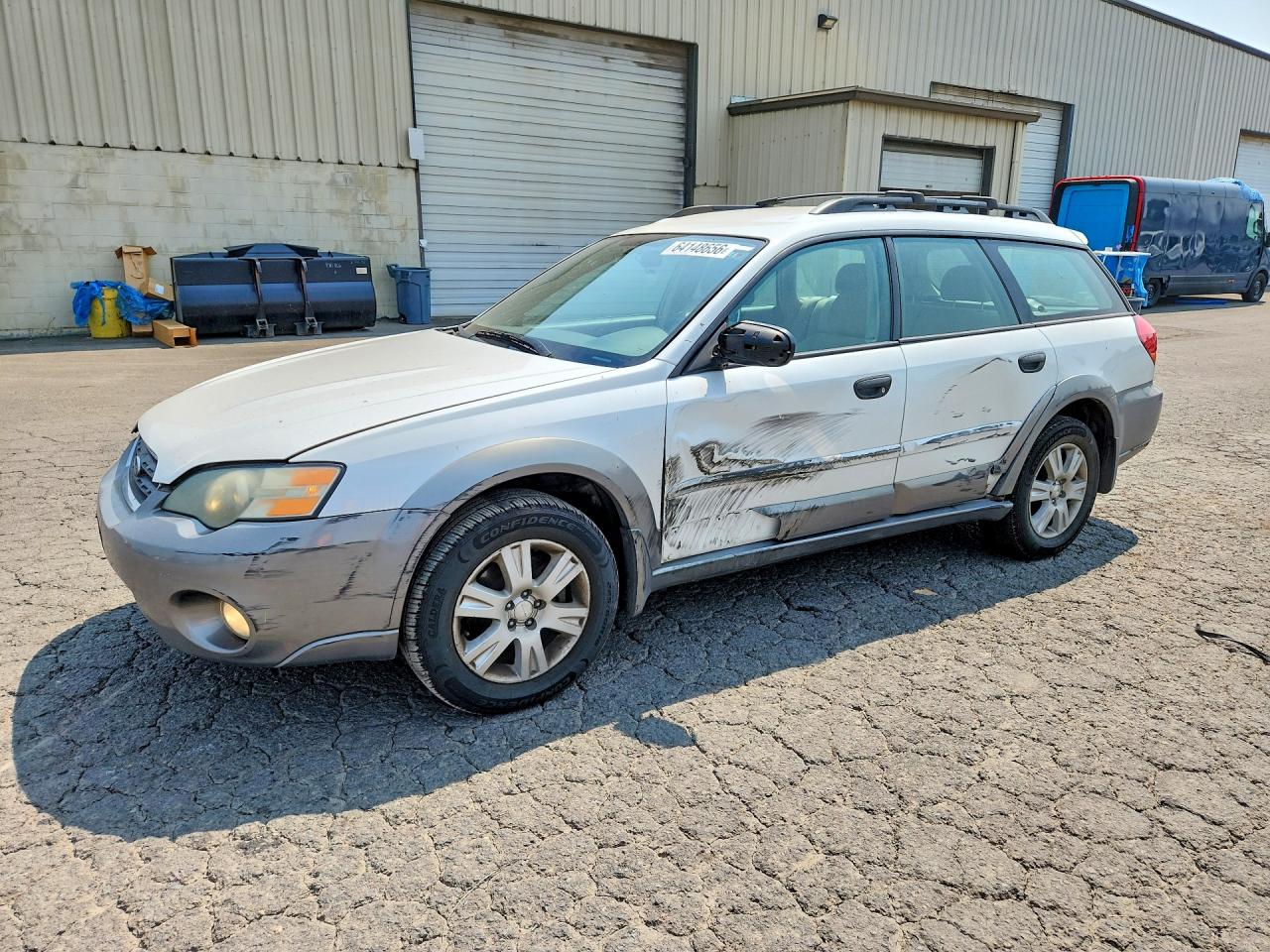 2005 Subaru Legacy Outback, VIN 4S4BP61C157329820 — Бок