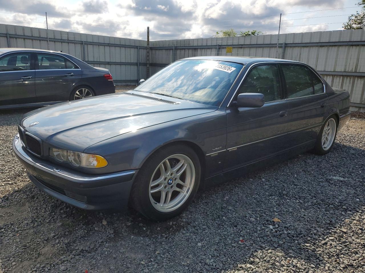 1999 BMW 7 Series, VIN WBAGJ0333XDD73375 — Minor dents and scratches