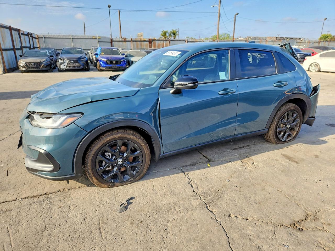 2024 Honda HR-V Sport, VIN 3CZRZ1H56RM754950 — Front end