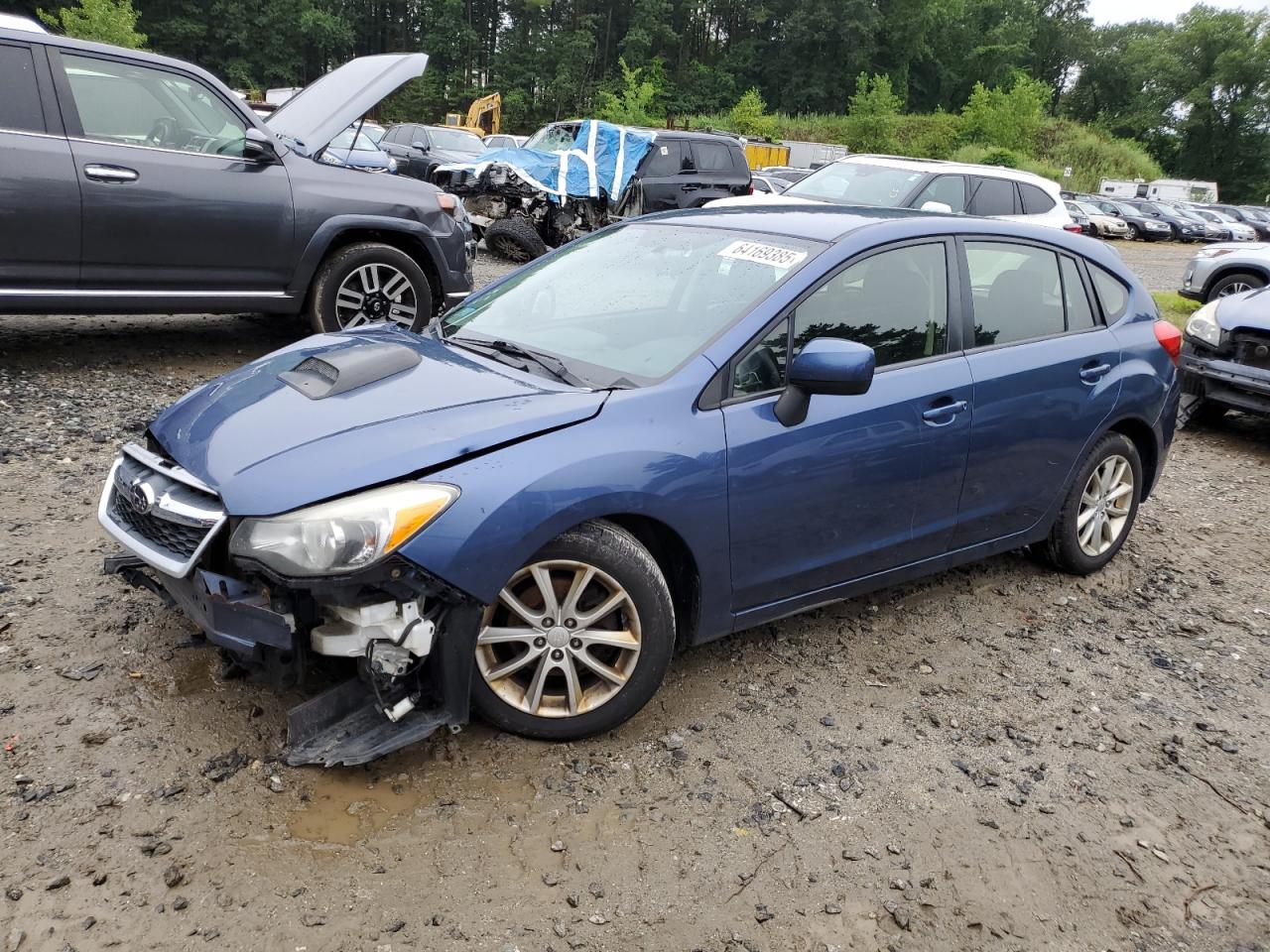 2013 Subaru Impreza Premium, VIN JF1GPAC64DH826802 — All over