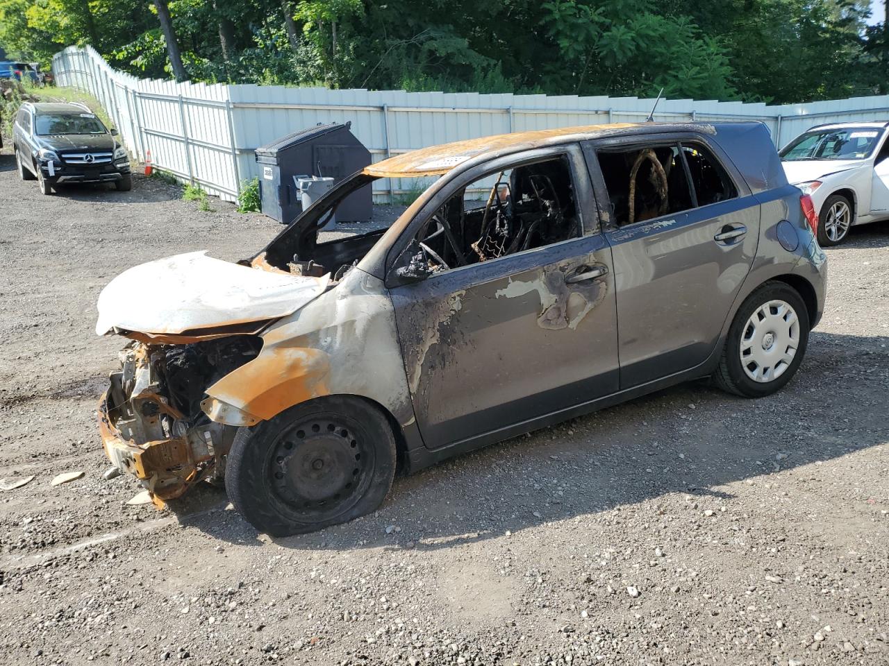 2014 Scion xD, VIN JTKKUPB4XE1045396 — Пожар в салоне