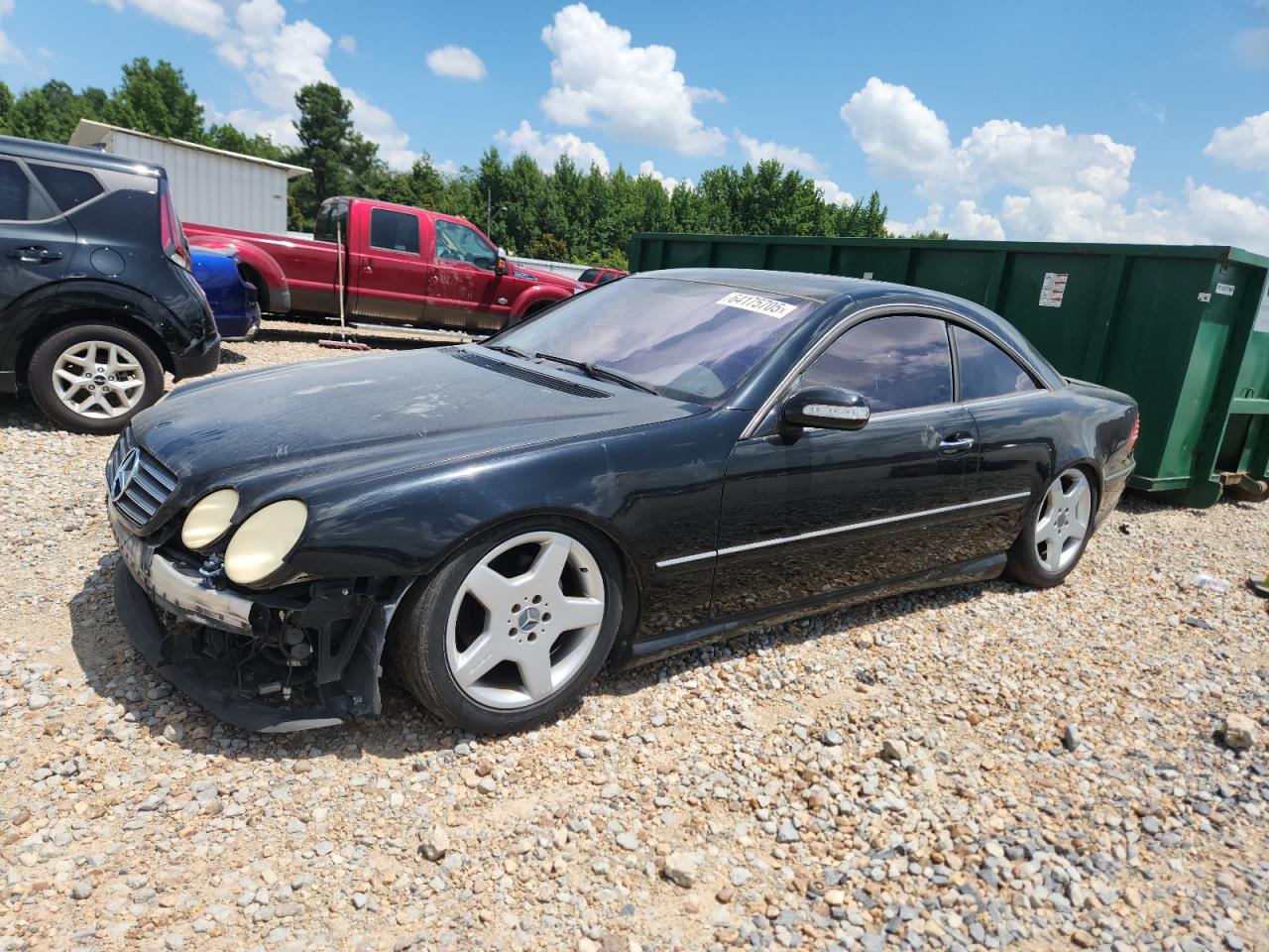 2003 Mercedes-Benz CL 500, VIN WDBPJ75JX3A036863 — Front end