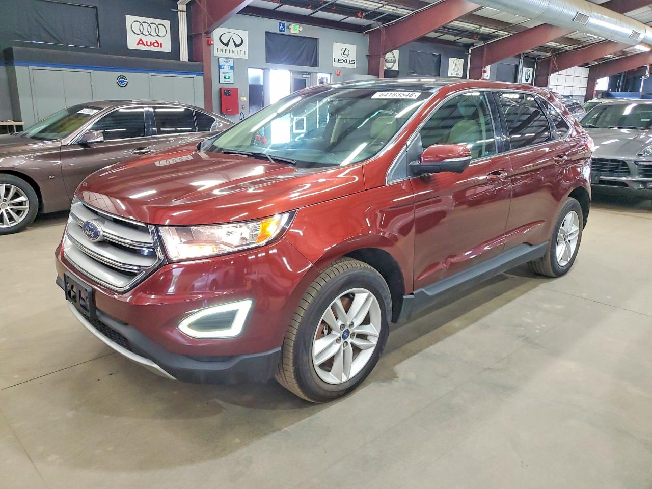 2015 Ford Edge SEL, VIN 2FMTK4J94FBC22698 — Minor dents and scratches