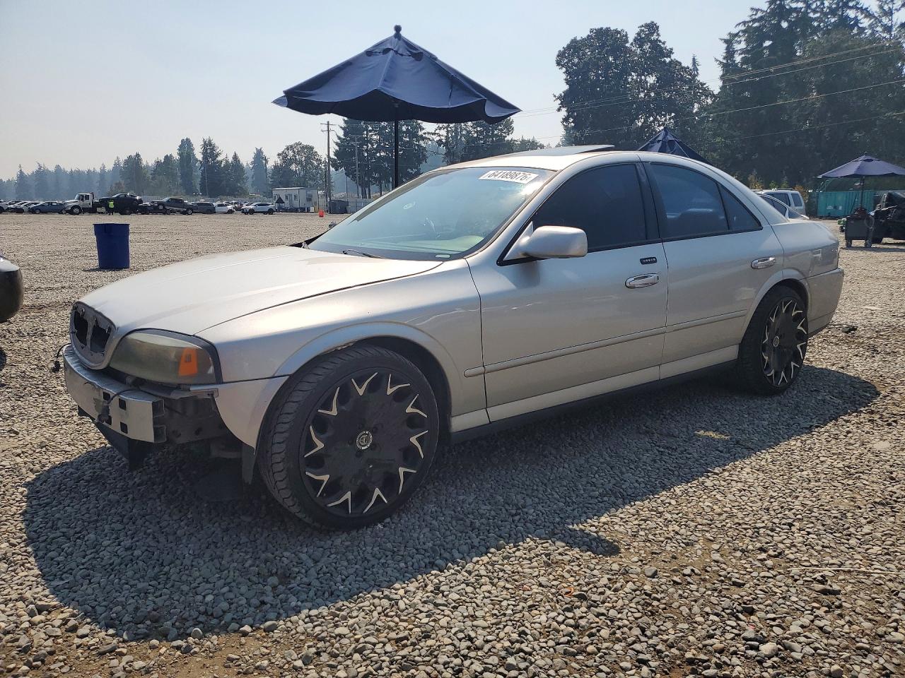 2003 Lincoln LS Sport, VIN 1LNHM87A53Y688230 — Front end