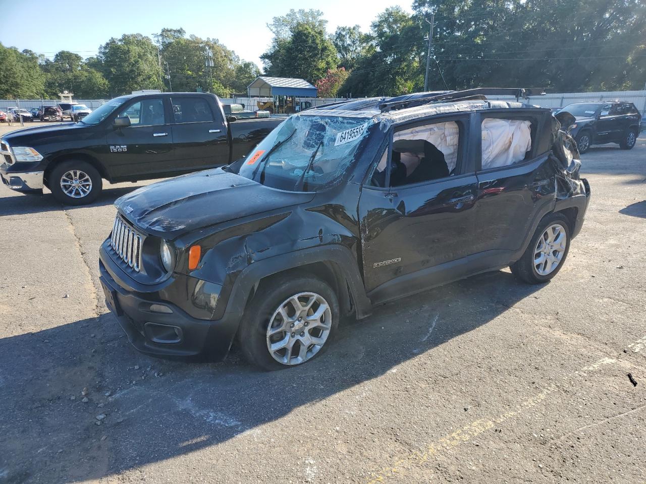 2016 Jeep Renegade 75th Anniversary, VIN ZACCJABTXGPE34034 — Опрокидывание