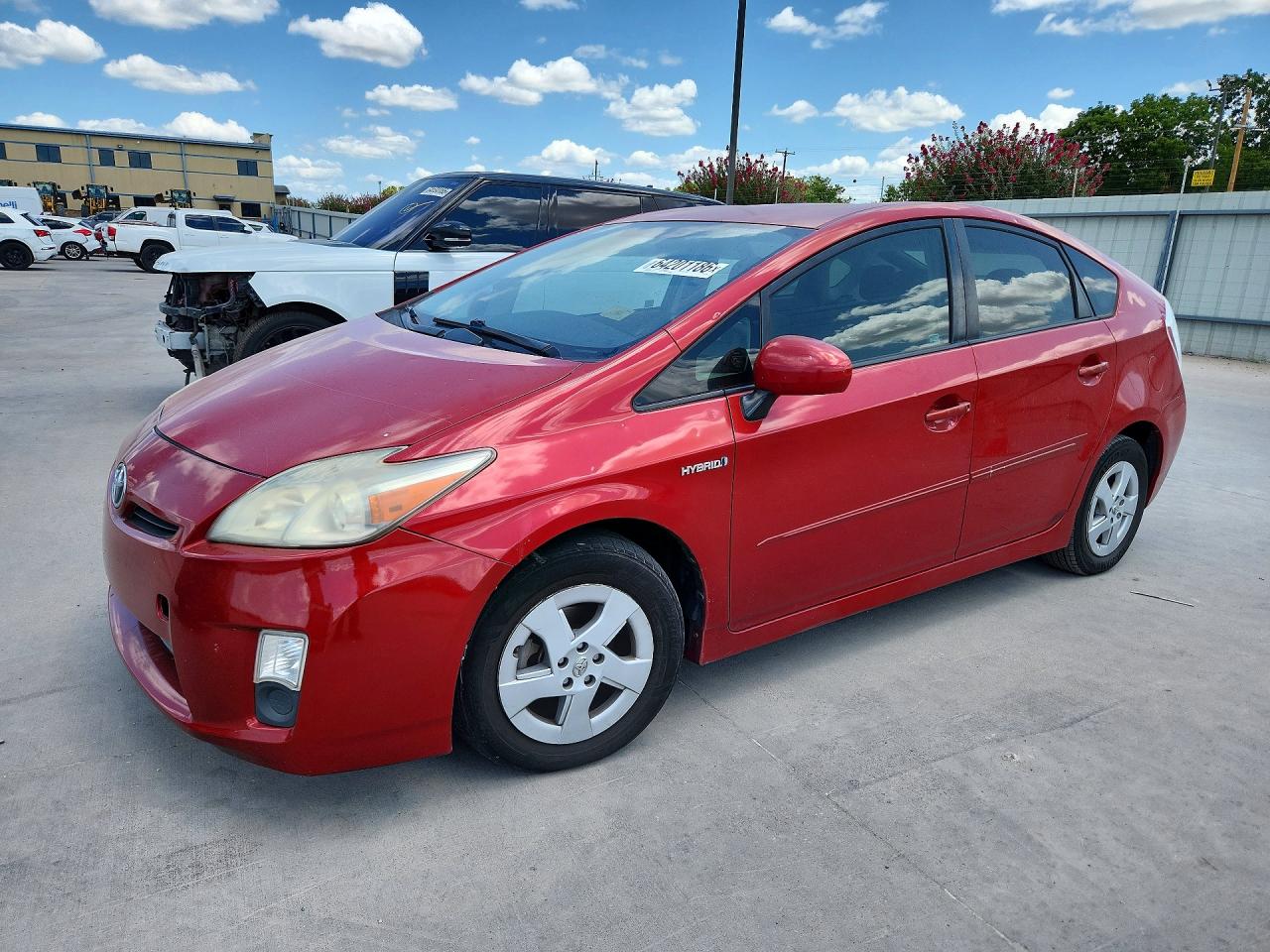 2011 Toyota Prius III, VIN JTDKN3DU2B5337736 — Град