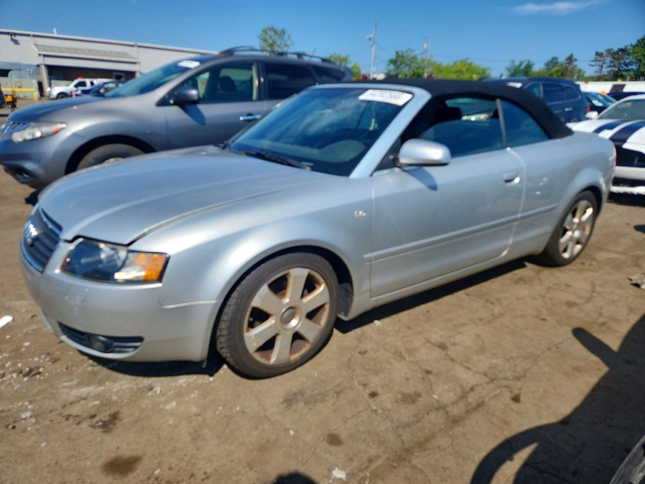 2006 Audi A4 1.8T, VIN WAUAC48H16K010723 — Rear end