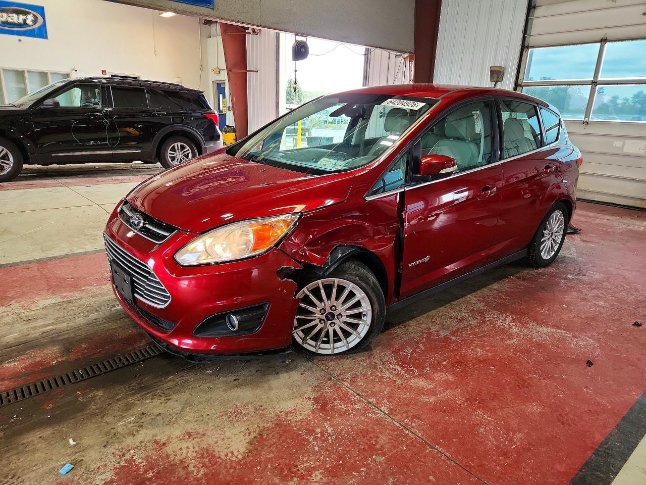 2013 Ford C-Max SEL, VIN 1FADP5BU3DL555593 — Front end