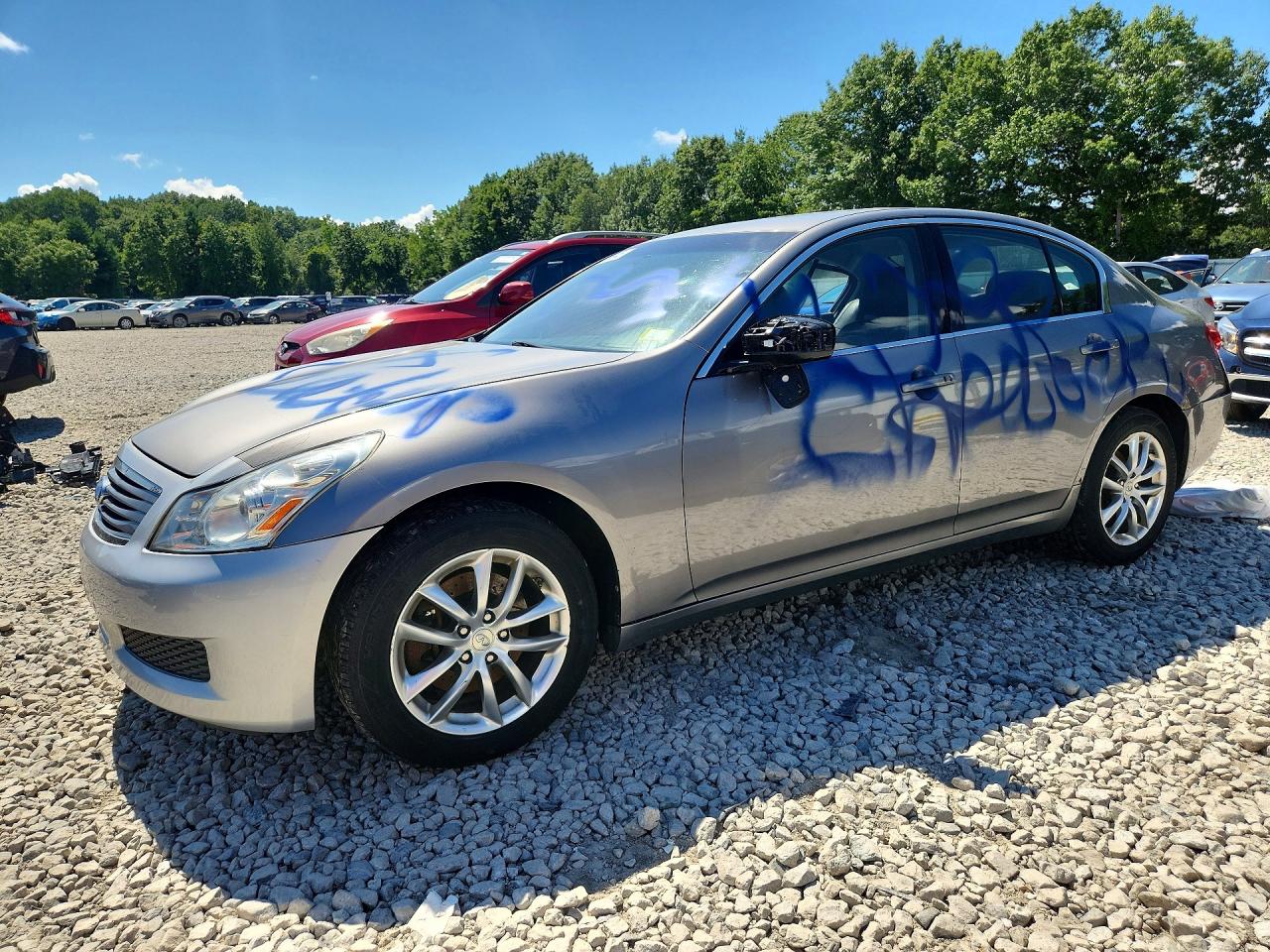2009 Infiniti G37 x, VIN JNKCV61F89M365874 — Vandalism