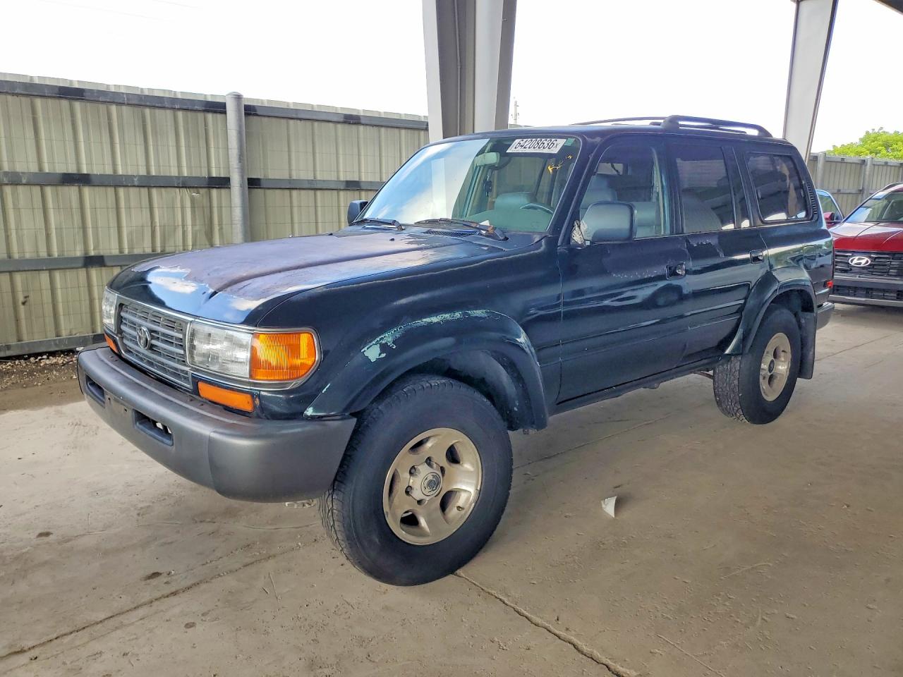 1996 Toyota Land Cruiser, VIN JT3HJ85J1T0139935 — Мелкие вмятины и царапины