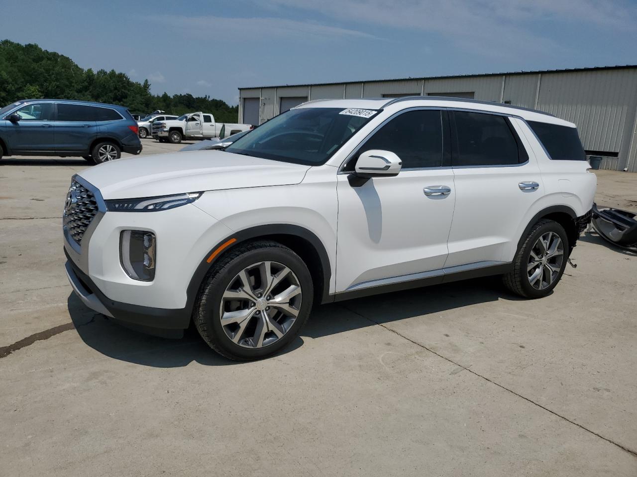 2020 Hyundai Palisade SEL, VIN KM8R4DHE6LU039865 — Rear end