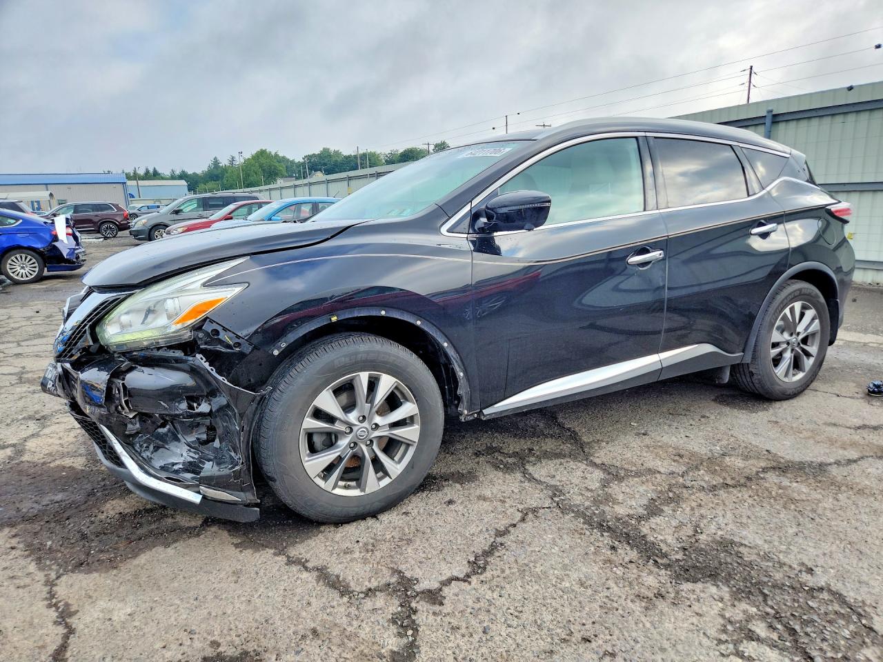 2016 Nissan Murano SL, VIN 5N1AZ2MH0GN128253 — Перед