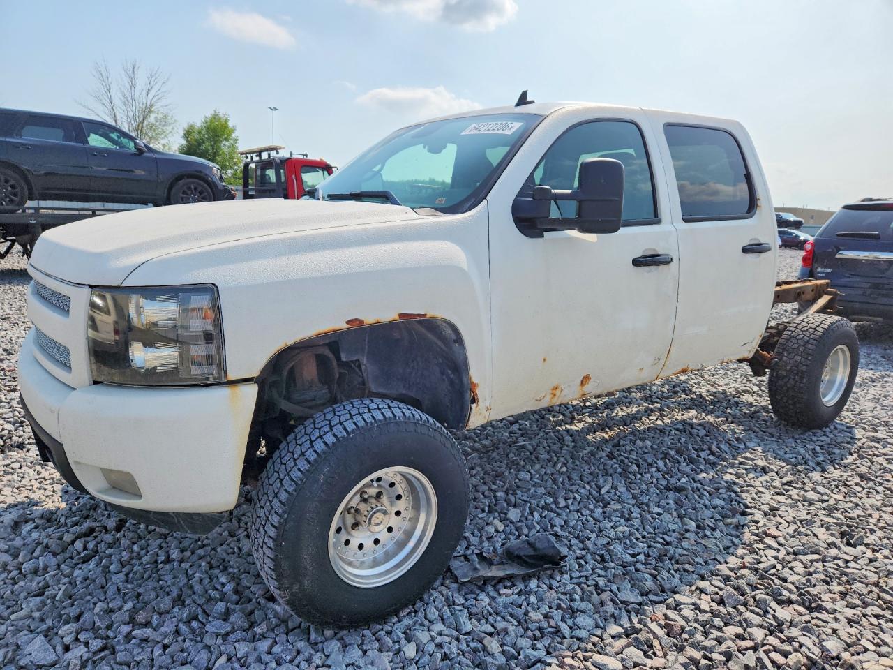 2008 Chevrolet Silverado 1500 1LT, VIN 3GCEK13J48G253033 — Зад