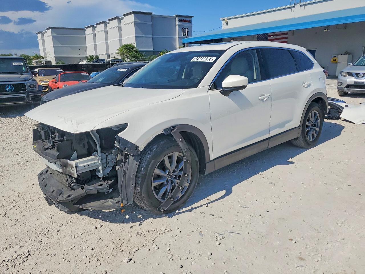 2020 Mazda CX-9 Touring, VIN JM3TCACY4L0402840 — Front end