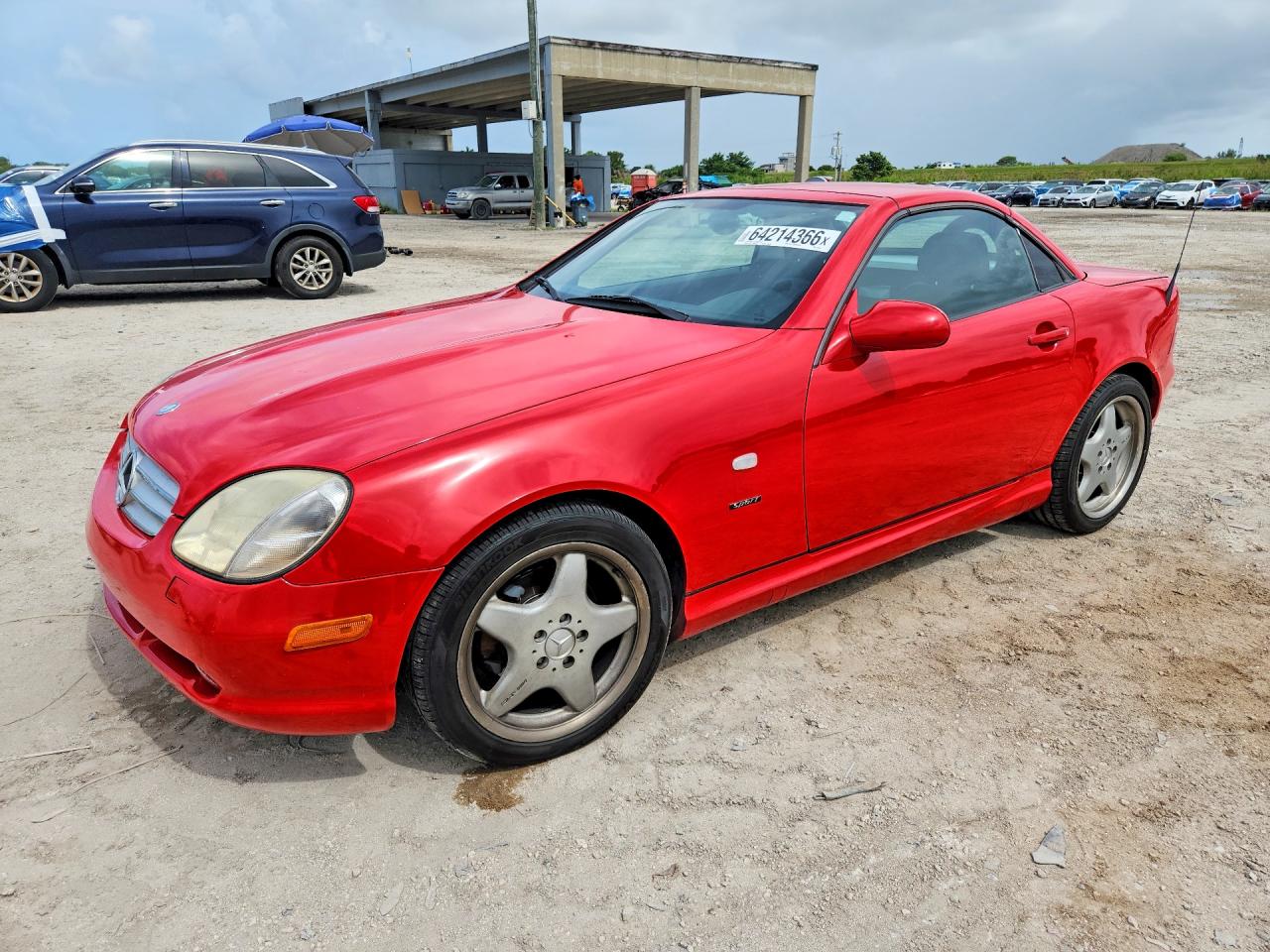 1999 Mercedes-Benz SLK 230/320, VIN WDBKK47F0XF137949 — Stripped
