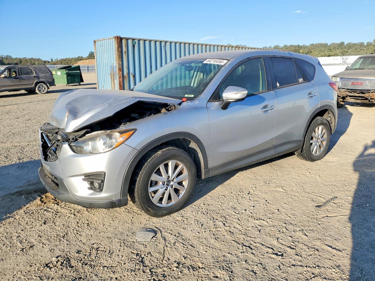 2016 Mazda CX-5 Touring, VIN JM3KE4CY6G0656837 — Front end