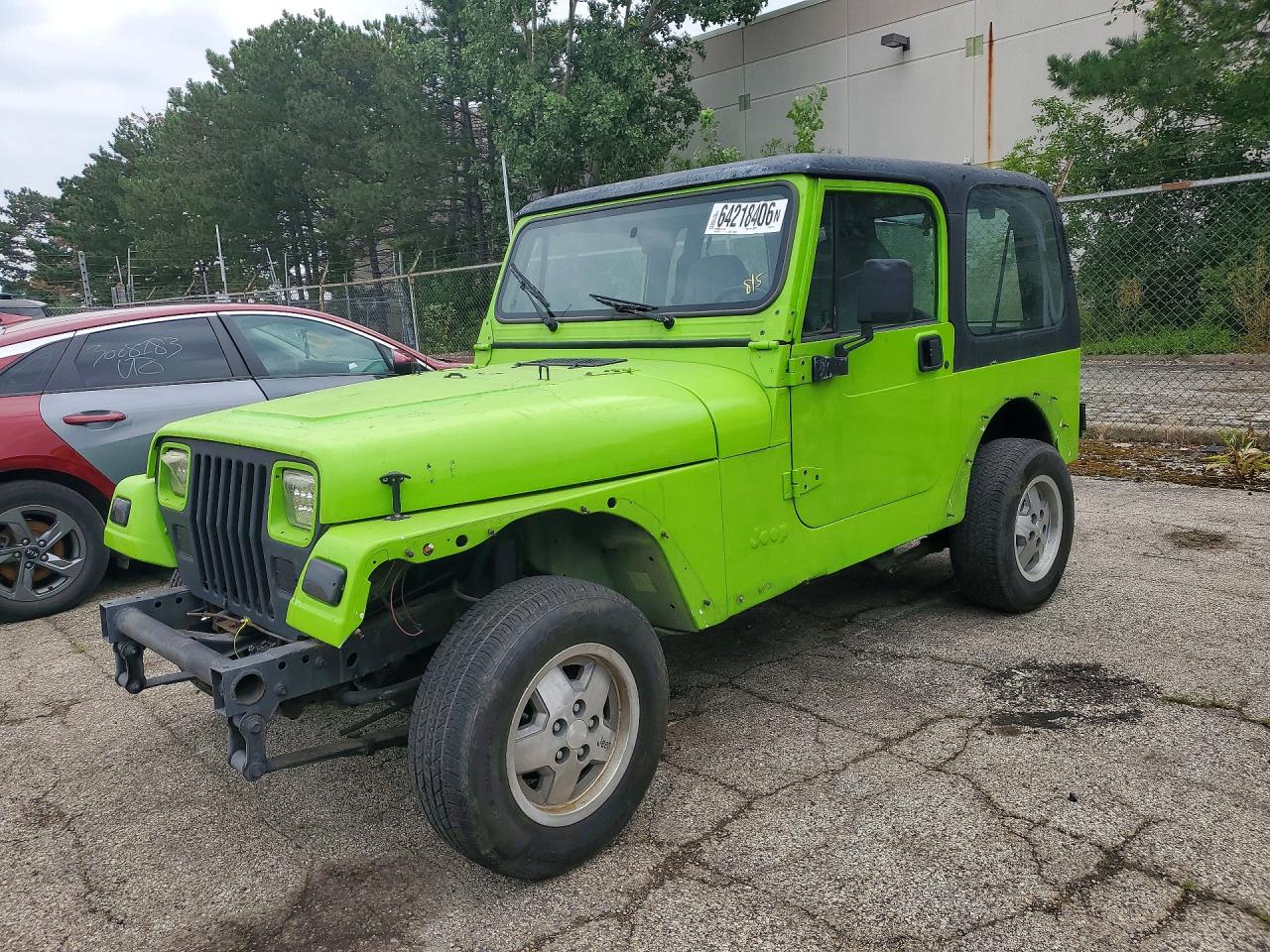 1995 Jeep Wrangler, VIN 1J4FY29S7SP226771 — Механическое