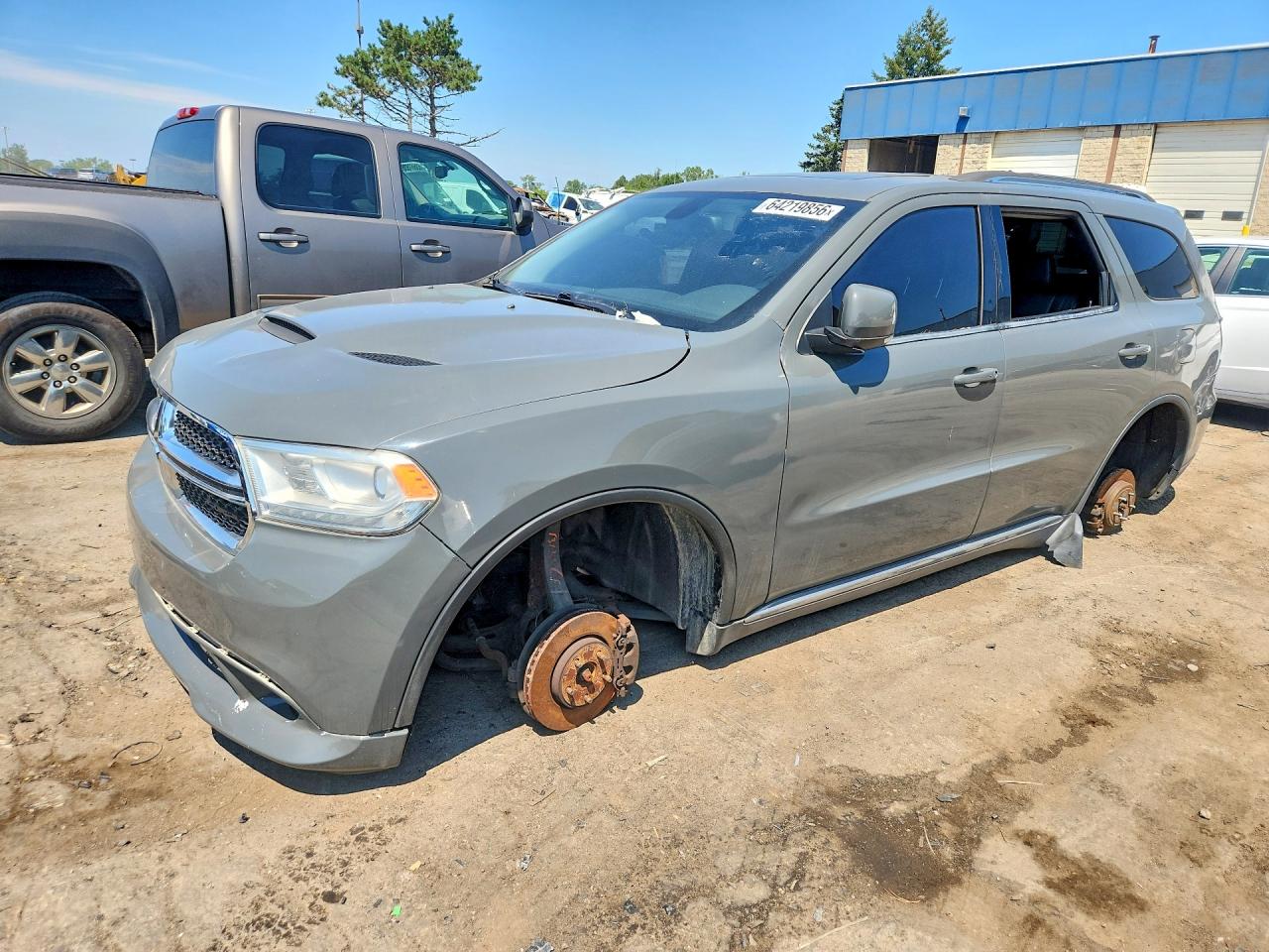 2014 Dodge Durango Limited, VIN 1C4RDJDG7EC973178 — Vandalism