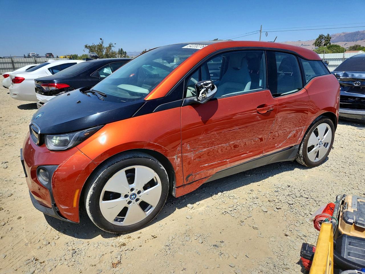 2014 BMW i3, VIN WBY1Z2C56EVX51299 — Бок