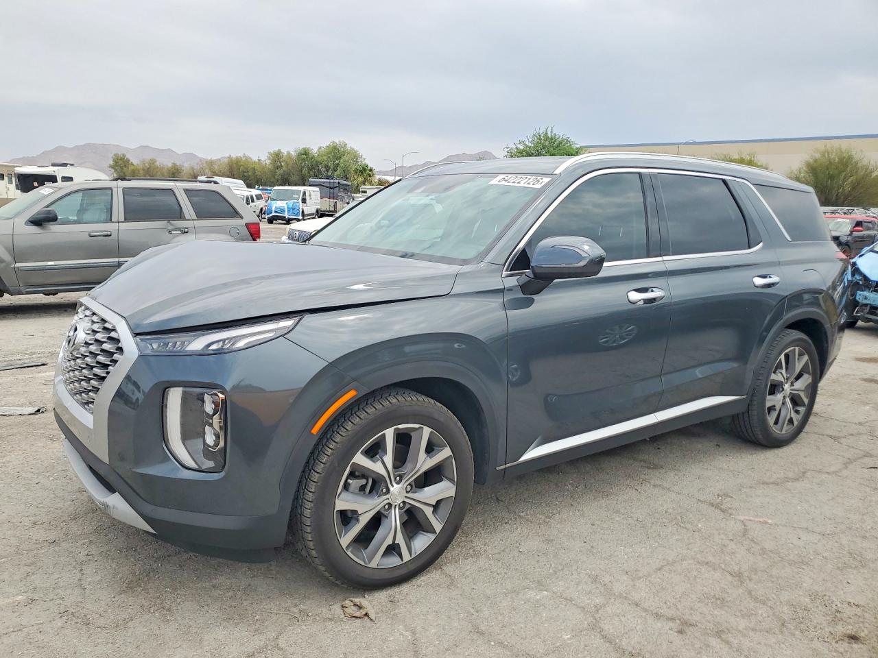 2022 Hyundai Palisade SEL, VIN KM8R44HE5NU429178 — Перед