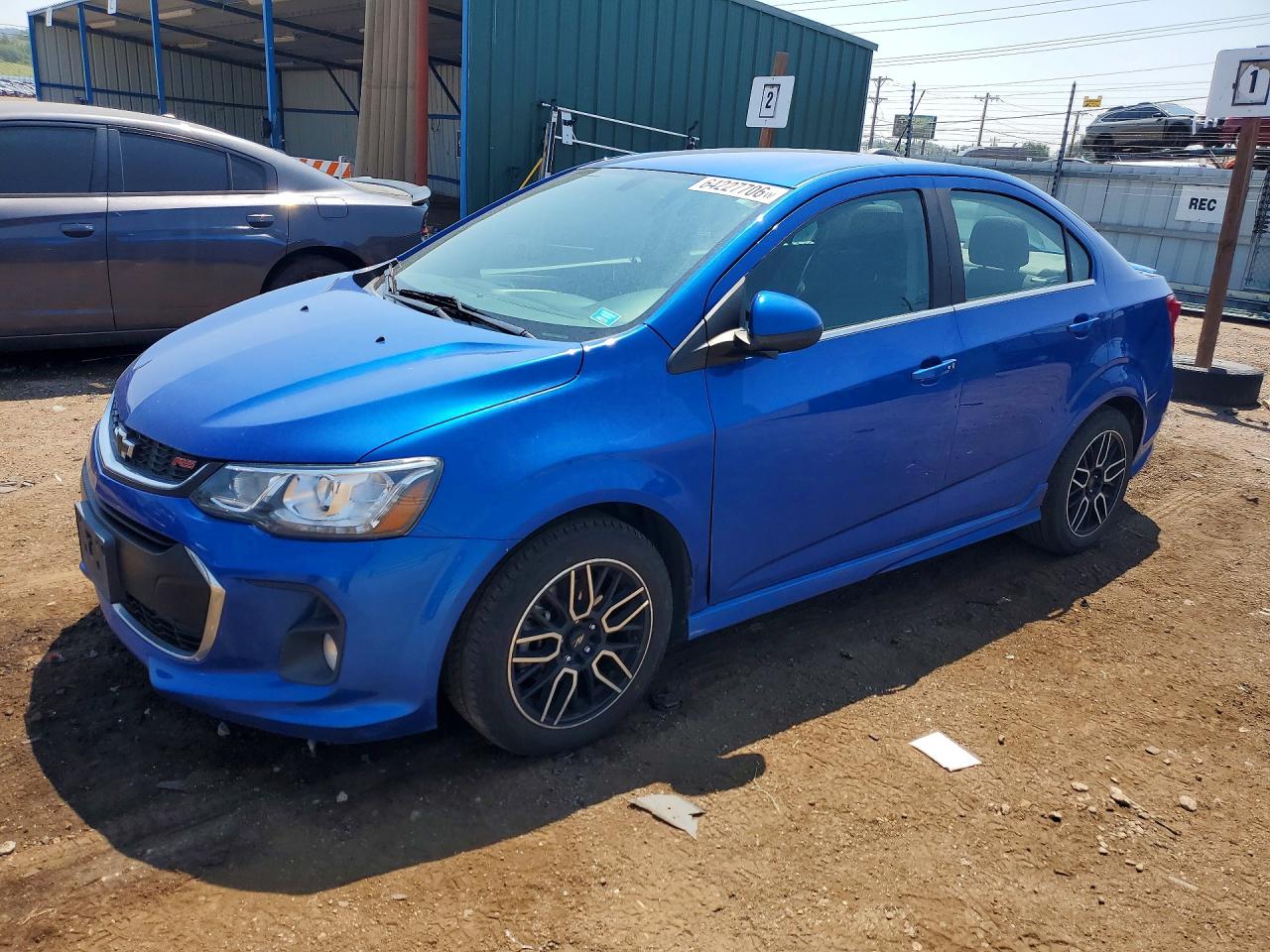 2019 Chevrolet Sonic LT, VIN 1G1JD5SB8K4120833 — Minor dents and scratches