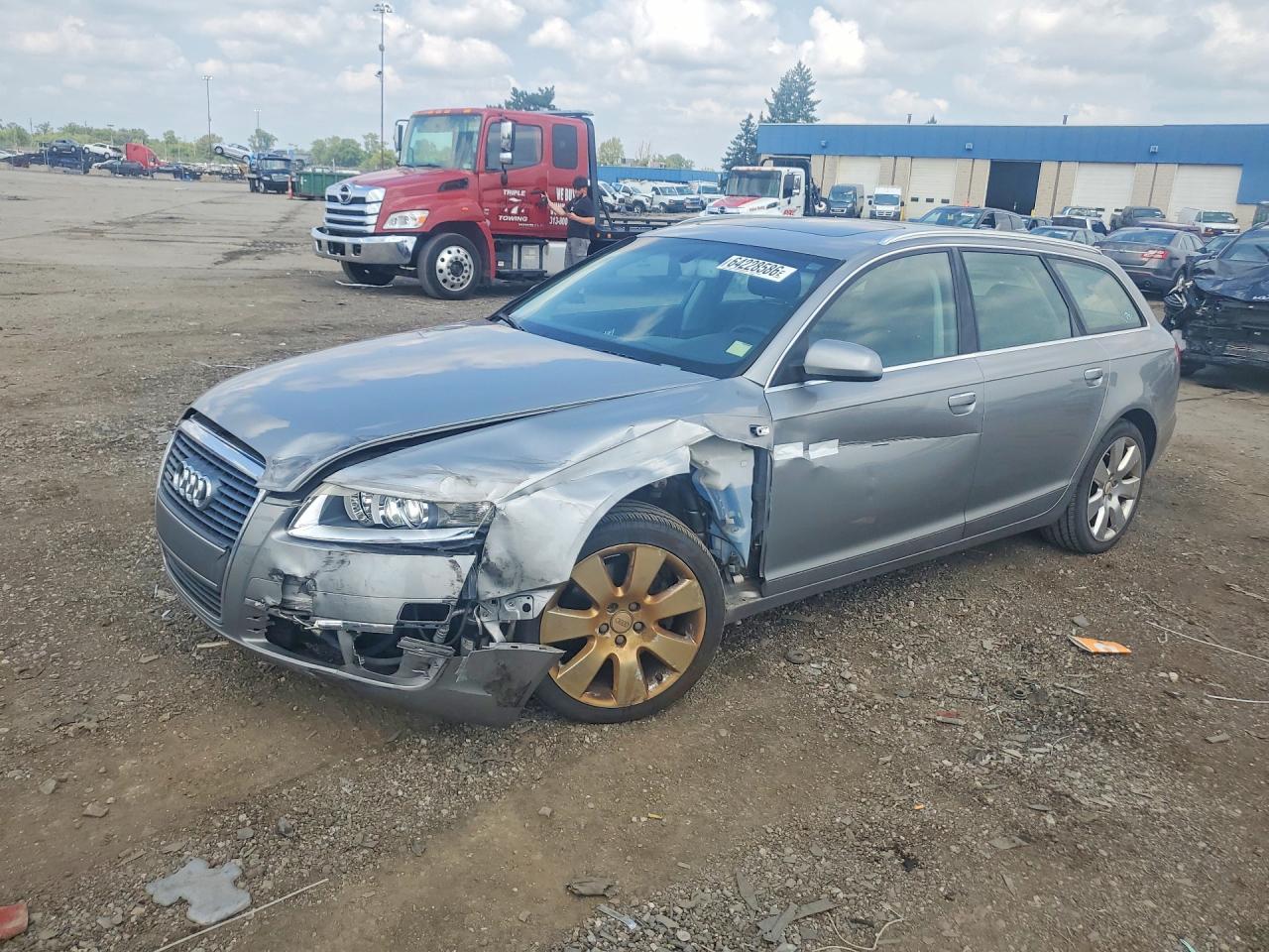 2006 Audi A6 3.2L, VIN WAUKG74F86N068941 — Front end