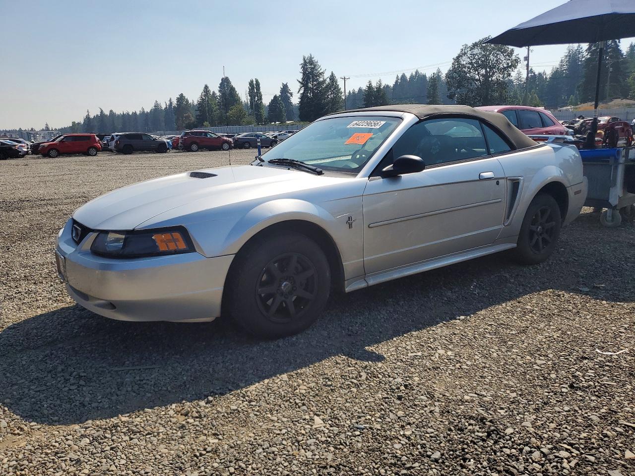 2001 Ford Mustang Deluxe, VIN 1FAFP44491F194784 — Minor dents and scratches