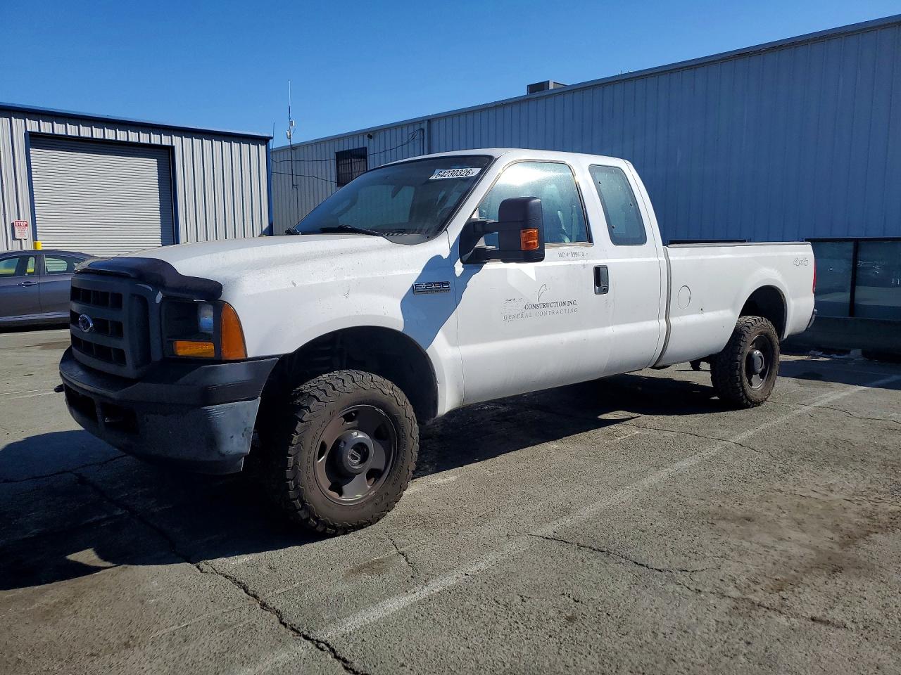 2006 Ford F-250 XL, VIN 1FTSX21526ED59517 — Vandalism