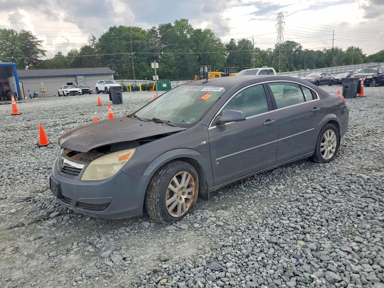 2007 Saturn Aura XE, VIN 1G8ZS57N97F185621 — Зад