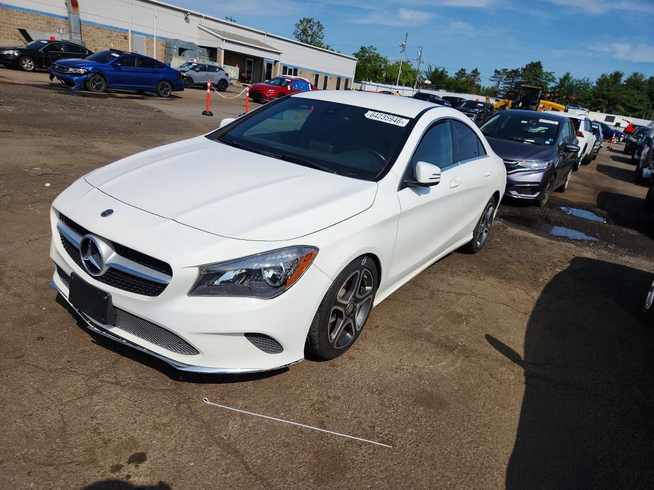 2019 Mercedes-Benz CLA 250, VIN WDDSJ4EB7KN707972 — Water / flood
