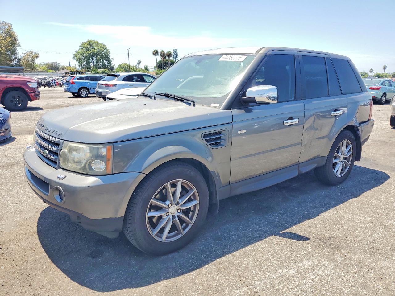 2009 Land Rover Range Rover Sport HSE, VIN SALSF25429A212672 — Rear end