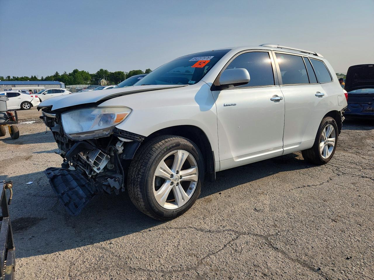 2010 Toyota Highlander Limited, VIN 5TDDK3EH4AS020942 — Rear end
