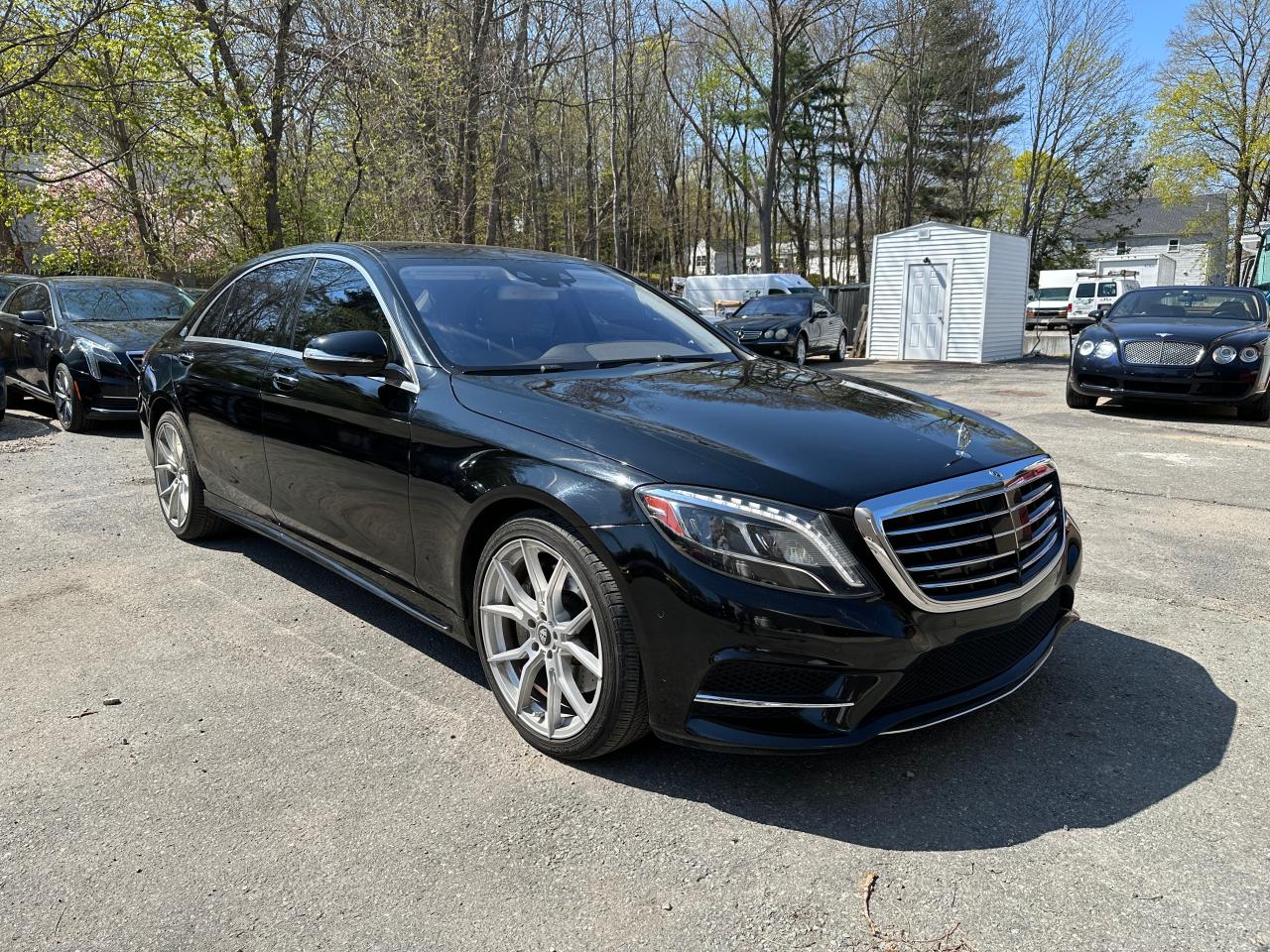 2015 Mercedes-Benz S 550, VIN WDDUG8CB5FA129871 — Auction photo