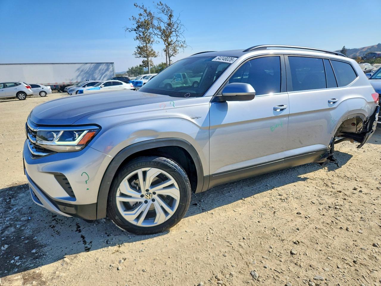 2023 Volkswagen Atlas SE, VIN 1V2KP2CA5PC509383 — Undercarriage