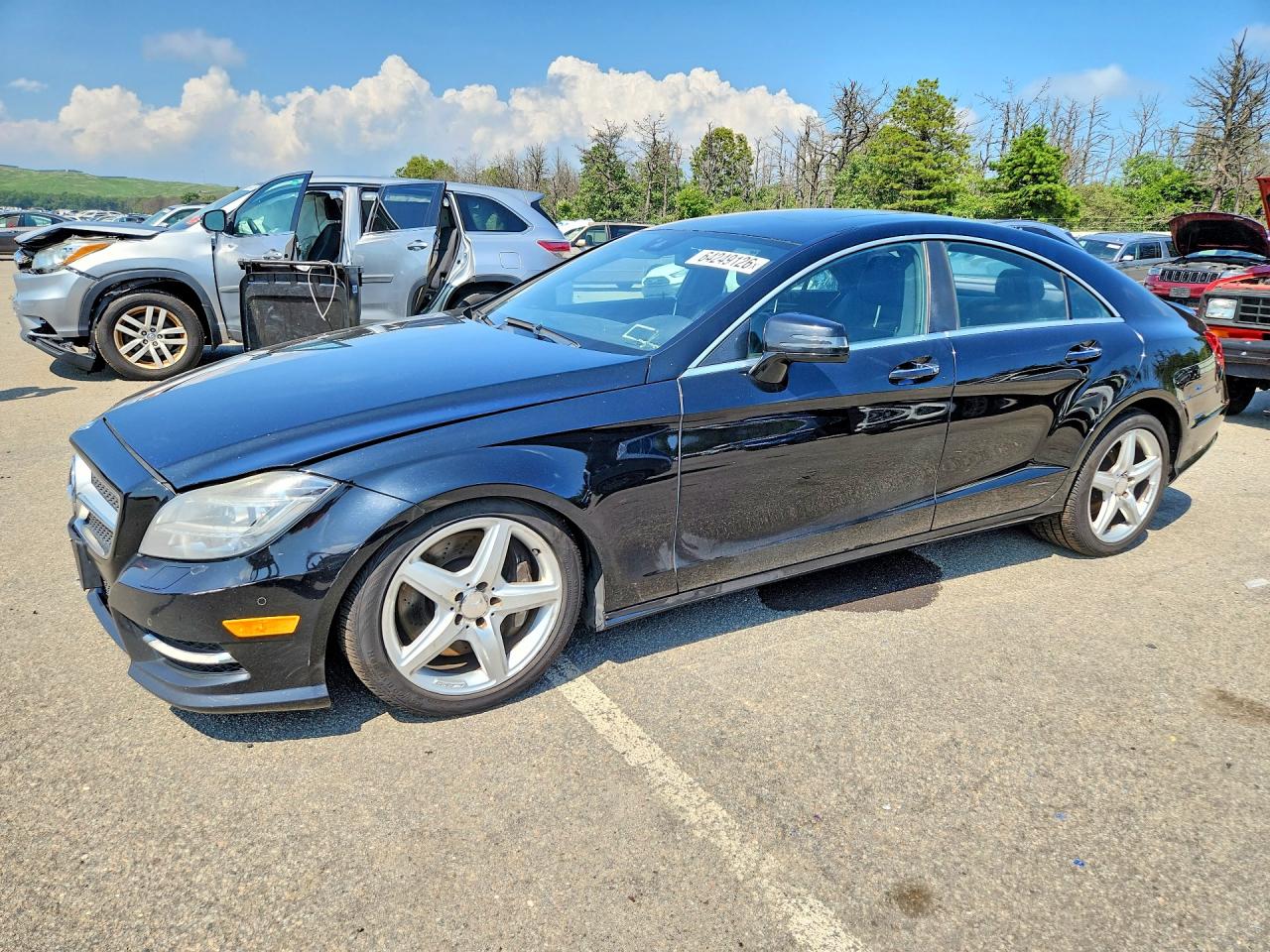 2014 Mercedes-Benz CLS 550, VIN WDDLJ9BB4EA103474 — Механическое
