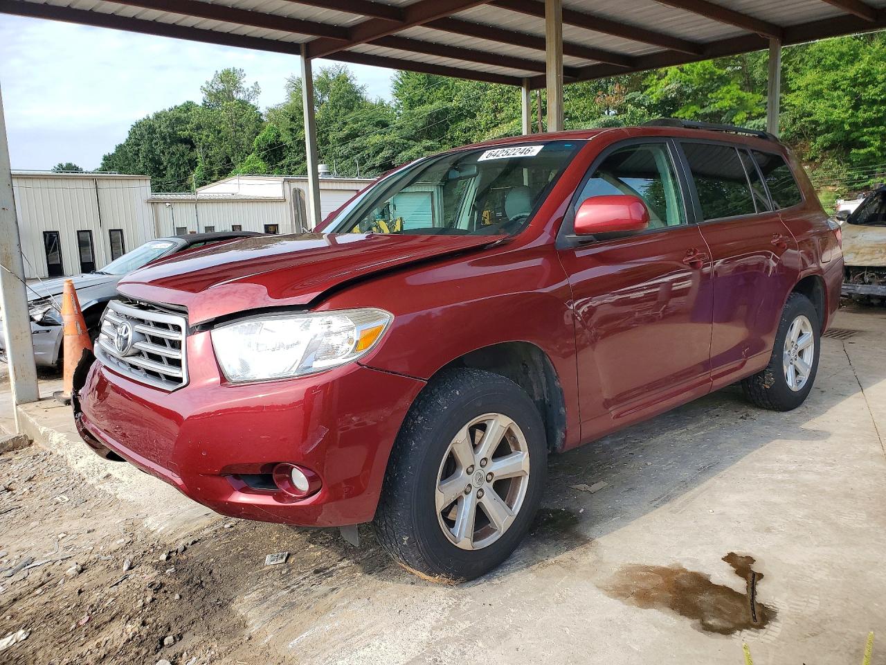 2010 Toyota Highlander SE, VIN 5TDKK3EH5AS012405 — Front end