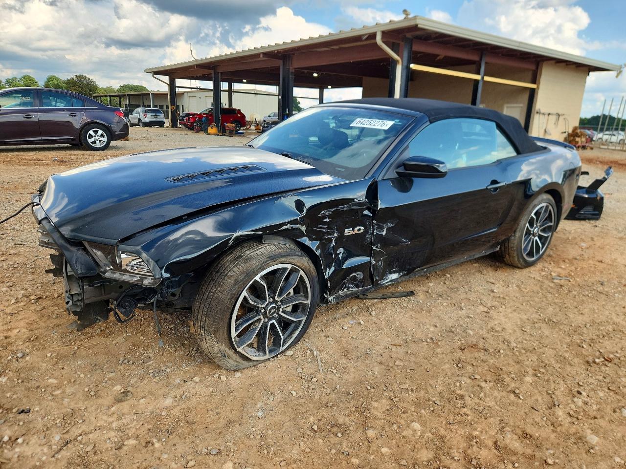 2014 Ford Mustang GT Premium, VIN 1ZVBP8FF8E5332919 — Front end