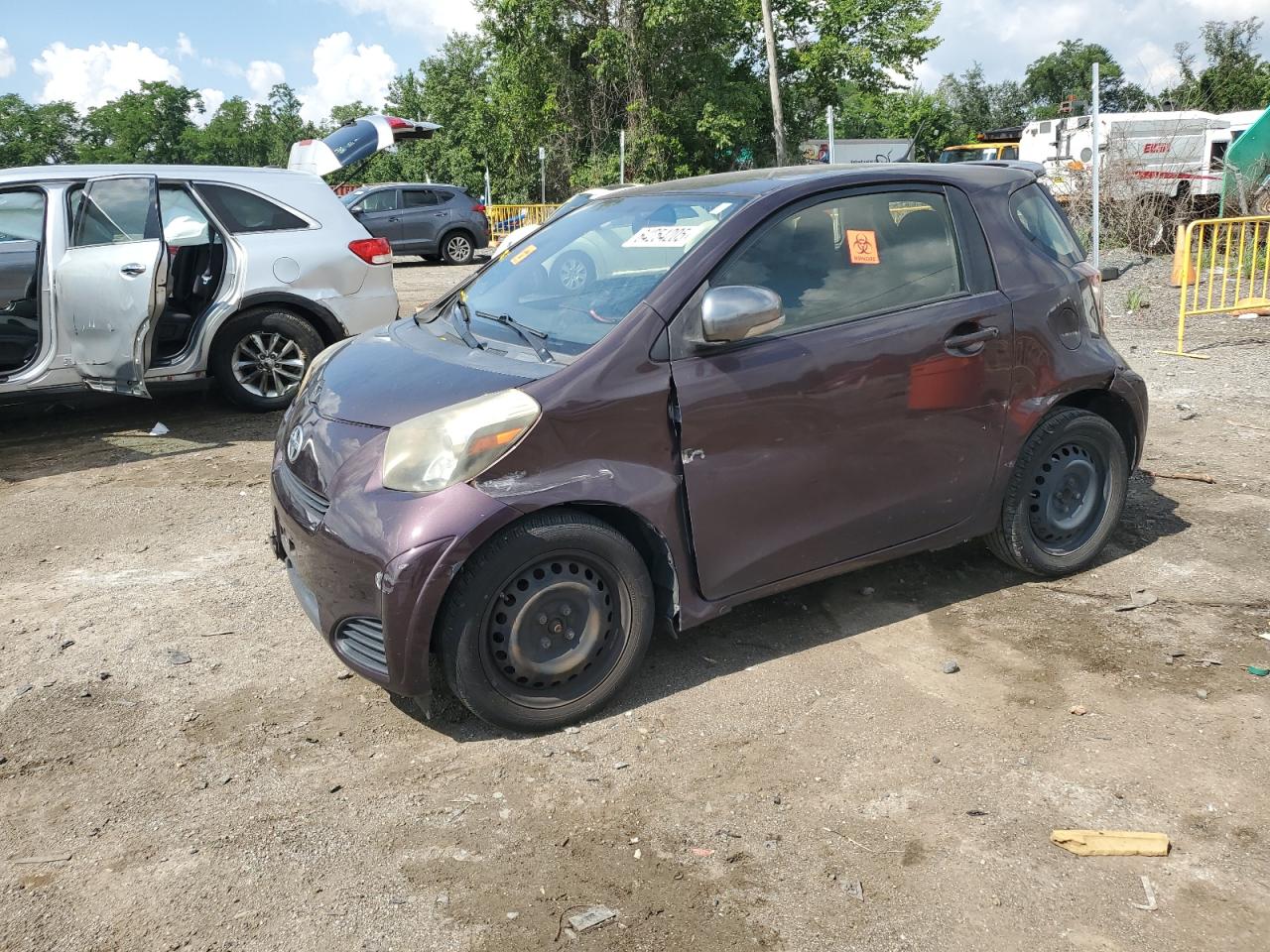 2012 Scion iQ, VIN JTNJJXB08CJ020787 — Front end